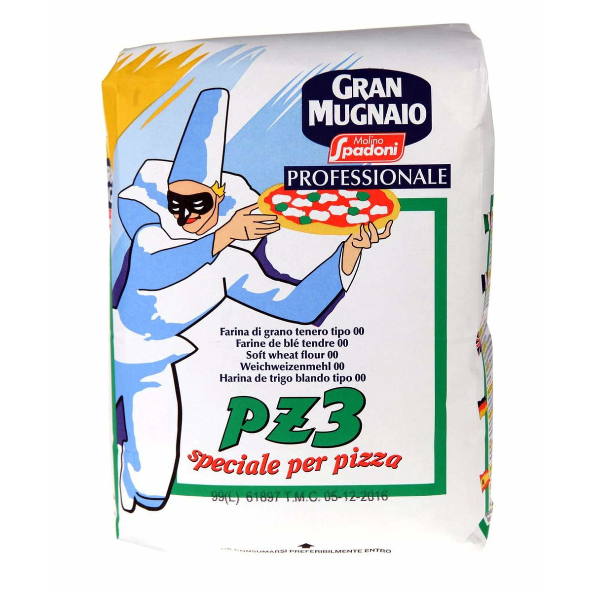 Farine de blé 00 pizzeria kg.25