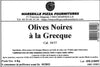 Olive noire à la grecque  34/37